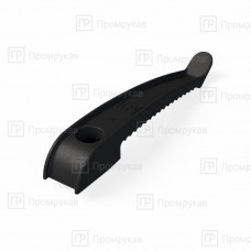 Держатель кабеля односторонний для прямого монтажа ЧЕРНЫЙ (20шт/240шт уп/кор) Промрукав