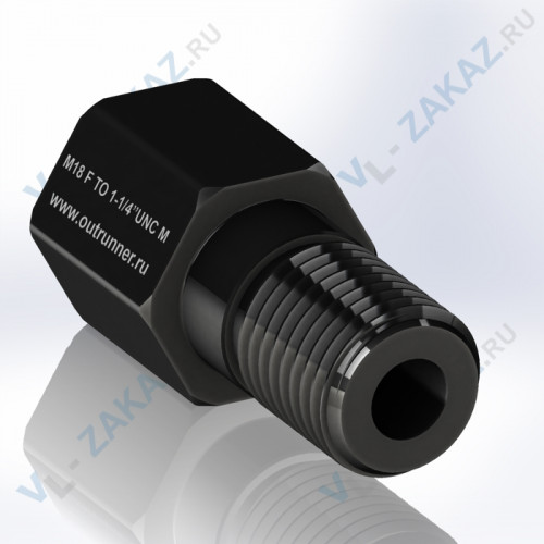 Переходник 1 1/4“UNC (папа) M18 (мама) Outrunner Переходник 1 1/4“UNC (папа) M18 (мама) Outrunner