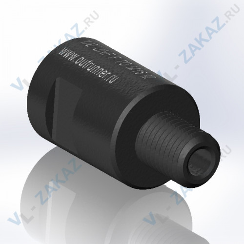 Переходник 1/2" UNF (мама)  M16 (папа) Outrunner
