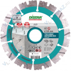 Круг алмазный 1A1RSS/C3-Н 125*2.2/1.4*11*22,23-10 Technic Advanced Distar