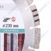Круг алмазный 1A1RSS/C3-H 232x2.6/1.8x12x22.23-16 Bestseller Universal Distar Круг алмазный 1A1RSS/C3-H 232x2.6/1.8x12x22.23-16 Bestseller Universal Distar