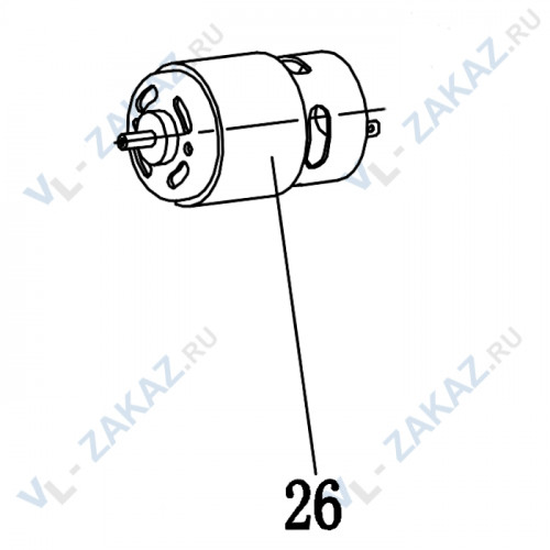 26. Мотор DCC180