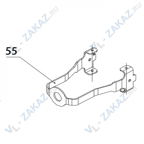 55. Прижимная скоба поршневой группы GSN50 55. Прижимная скоба поршневой группы GSN50