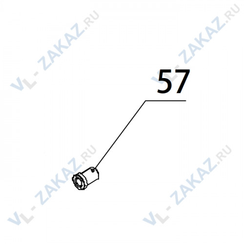 57. Гайка потай GSN50