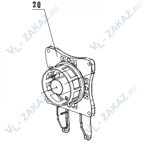 20. Крышка поршневой  группы GSN F1