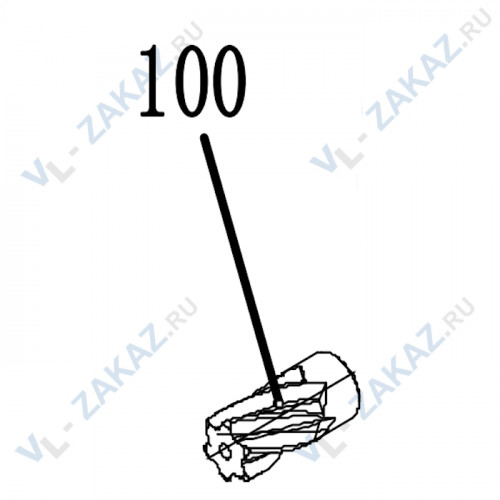 100. Шестерня KCY-520 WEQ 100. Шестерня KCY-520 WEQ