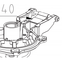 40. Хлястик нажатия газ баллона, резиновый MD40 40. Хлястик нажатия газ баллона, резиновый MD40