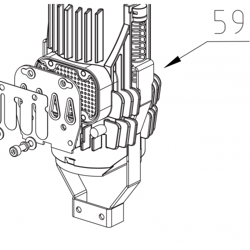 11. Спусковая пружина MD40