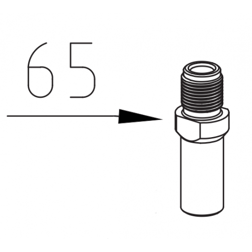 65. Сменная Насадка "ЭЛЕКТРОМОНТАЖНАЯ" на Ствол для MD40 65. Сменная Насадка "ЭЛЕКТРОМОНТАЖНАЯ" на Ствол для MD40