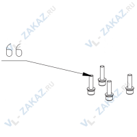 66. Винт крепления каретки MD40 66. Винт крепления каретки MD40
